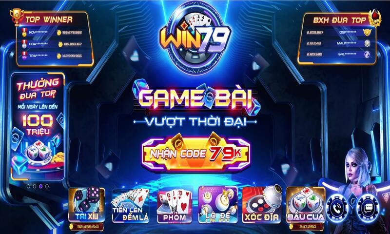 Các thể loại game cá cược của cổng game Win79 đang hot hiện nay