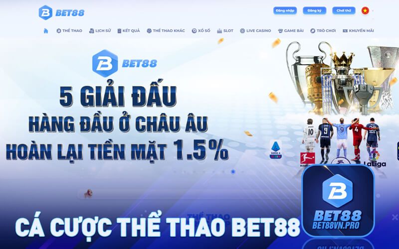 Nhà cái Bet88 - Link chơi game cá cược cực hot tại Việt Nam