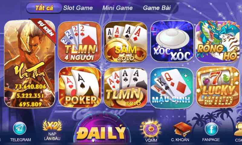 Sảnh game casino phong phú và hấp dẫn các cược thủ