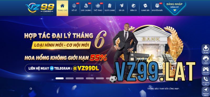 Giới thiệu Vz99 – Nhà cái giải trí cá cược đổi thưởng số 1 châu Á